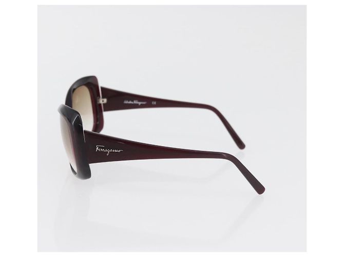 Gafas de sol PRADA Salvatore Ferragamo de plástico 2 Set Marrón Plata Auténtico bs35223 Castaño - vista 14