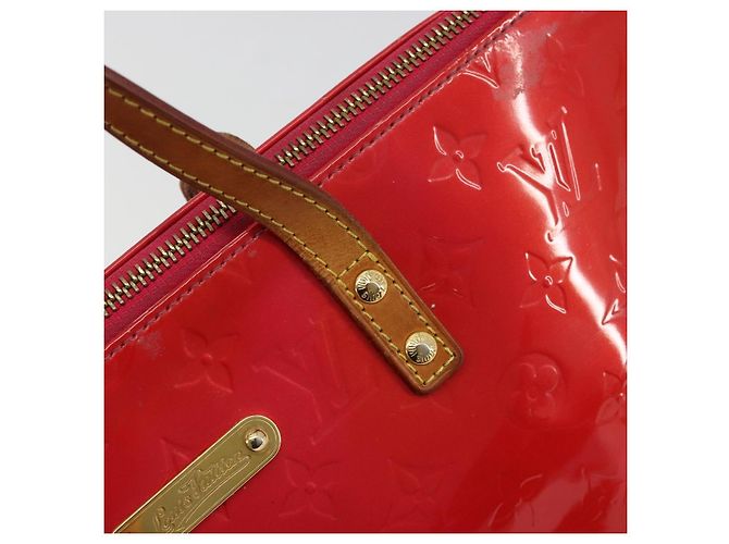 LOUIS VUITTON Borsa Monogram Vernis Bellevue PM Rose Pop M93669 Auth 180332 Rosa - vista 10