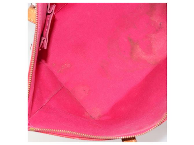 LOUIS VUITTON Borsa Monogram Vernis Bellevue PM Rose Pop M93669 Auth 180332 Rosa - vista 11