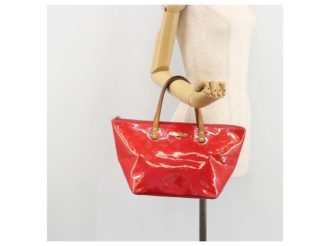 LOUIS VUITTON Borsa Monogram Vernis Bellevue PM Rose Pop M93669 Auth 180332 Rosa - vista 23
