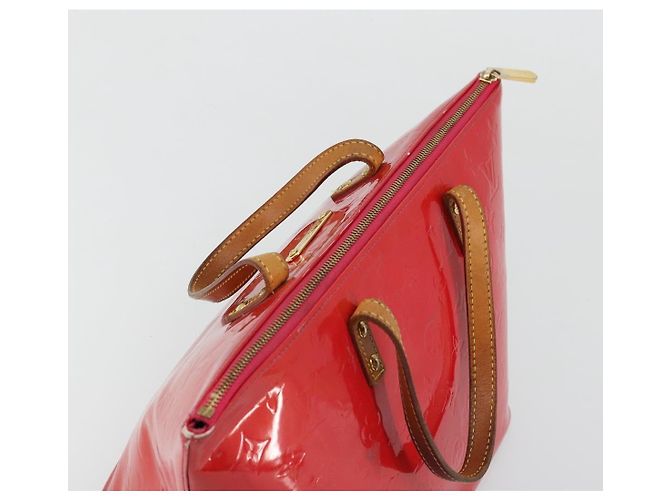 LOUIS VUITTON Borsa Monogram Vernis Bellevue PM Rose Pop M93669 Auth 180332 Rosa - vista 6