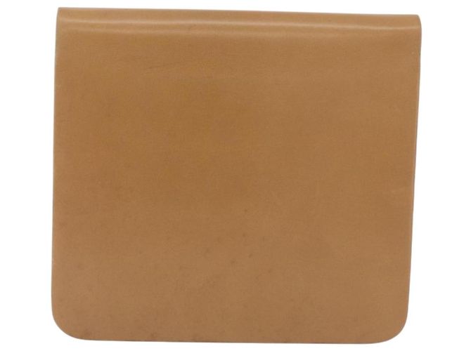 Borsa a tracolla con catena Christian Dior in pelle beige e oro Auth BA12791 D'oro - vista 2