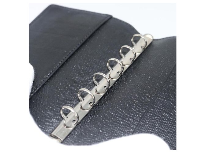 LOUIS VUITTON Epi Agenda PM Day Planner Cover Black R20092 LV Auth 180535A Negro - vista 10