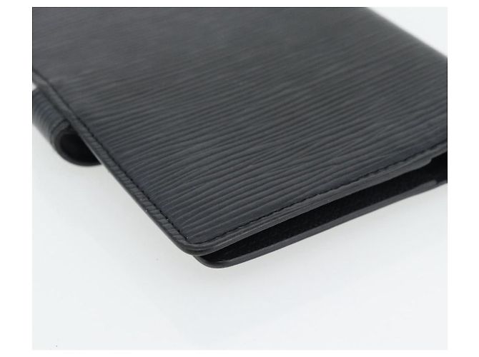 LOUIS VUITTON Epi Agenda PM Day Planner Cover Black R20092 LV Auth 180535A Negro - vista 16