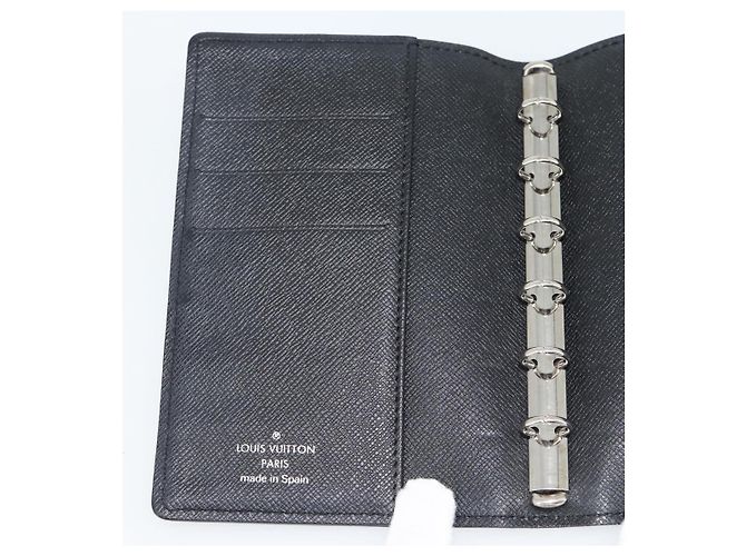 LOUIS VUITTON Epi Agenda PM Day Planner Cover Black R20092 LV Auth 180535A Negro - vista 18