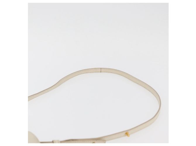 Céline Sac cabas CELINE en cuir 2way Ivoire Or Auth 180628 Doré Écru - vue 15