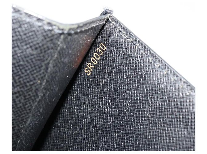 LOUIS VUITTON Epi Serviette Conseiller Business Bag Black M54422 LV Auth BA12698 Nero - vista 11