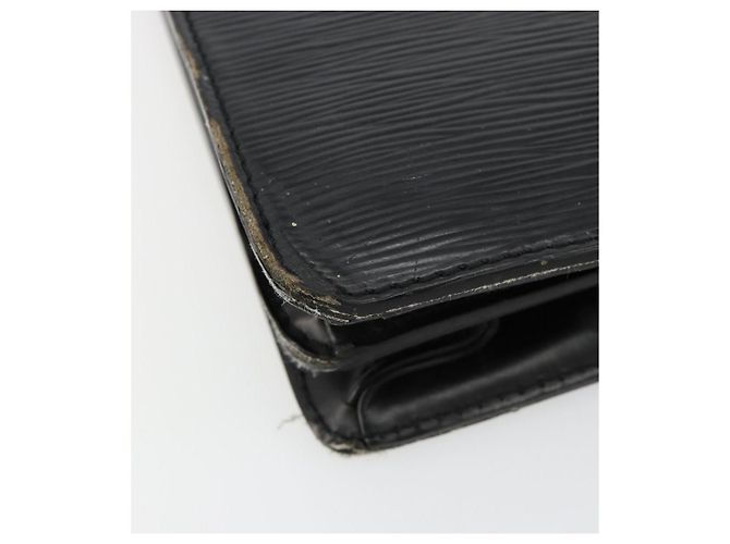 LOUIS VUITTON Epi Serviette Conseiller Business Bag Black M54422 LV Auth BA12698 Nero - vista 17