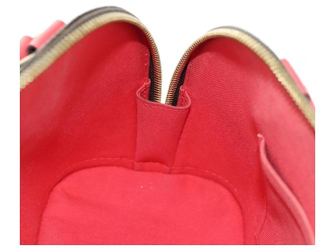 LOUIS VUITTON Monogram Totem Alma BB Borsa a Mano Rossa M41659 LV Auth 179848SAV Rosso Monogramma - vista 24
