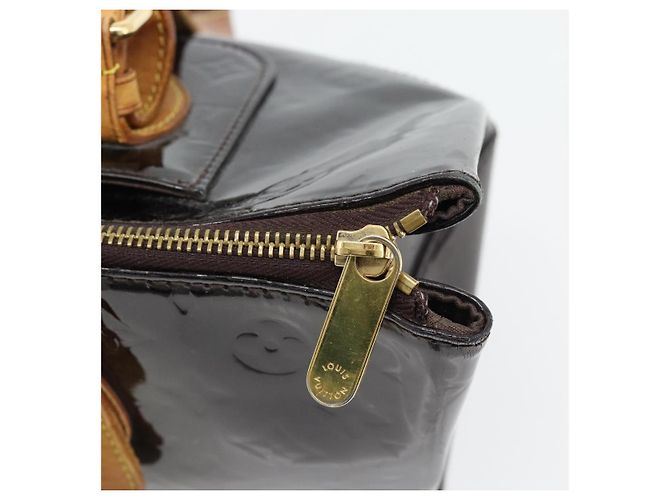 LOUIS VUITTON Monogram Vernis Rosewood Avenue Bag Amarante M93510 Auth 181119 Bordeaux - Ansicht 10