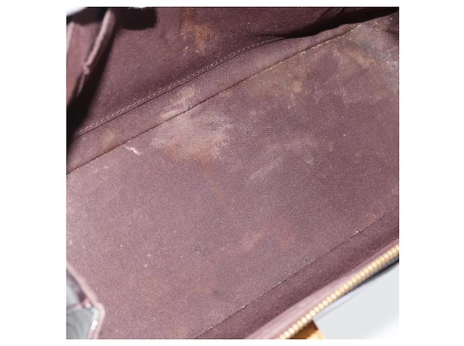 LOUIS VUITTON Monogram Vernis Rosewood Avenue Bag Amarante M93510 Auth 181119 Bordeaux - Ansicht 11