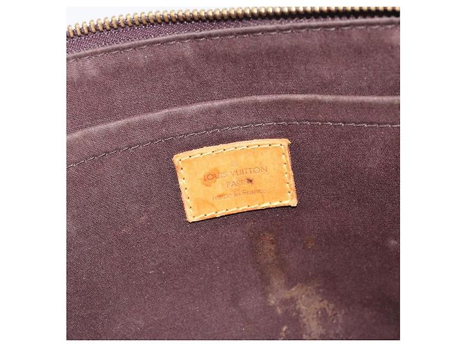 LOUIS VUITTON Monogram Vernis Rosewood Avenue Bag Amarante M93510 Auth 181119 Bordeaux - Ansicht 17