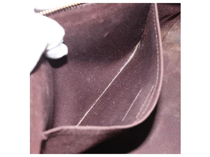 LOUIS VUITTON Monogram Vernis Rosewood Avenue Bag Amarante M93510 Auth 181119 Bordeaux - Ansicht 20