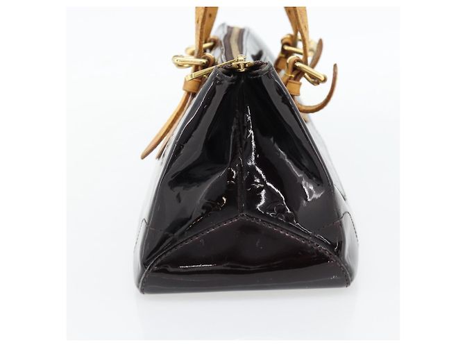LOUIS VUITTON Monogram Vernis Rosewood Avenue Bag Amarante M93510 Auth 181119 Bordeaux - Ansicht 3