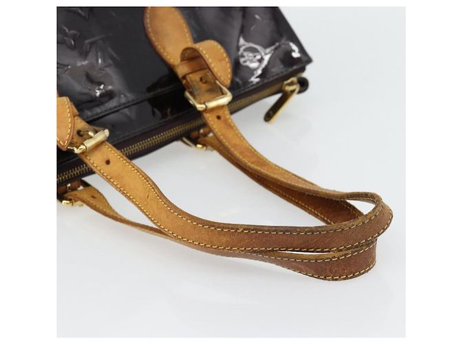 LOUIS VUITTON Monogram Vernis Rosewood Avenue Bag Amarante M93510 Auth 181119 Bordeaux - Ansicht 7