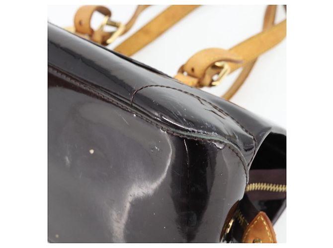 LOUIS VUITTON Monogram Vernis Rosewood Avenue Bag Amarante M93510 Auth 181119 Bordeaux - Ansicht 9