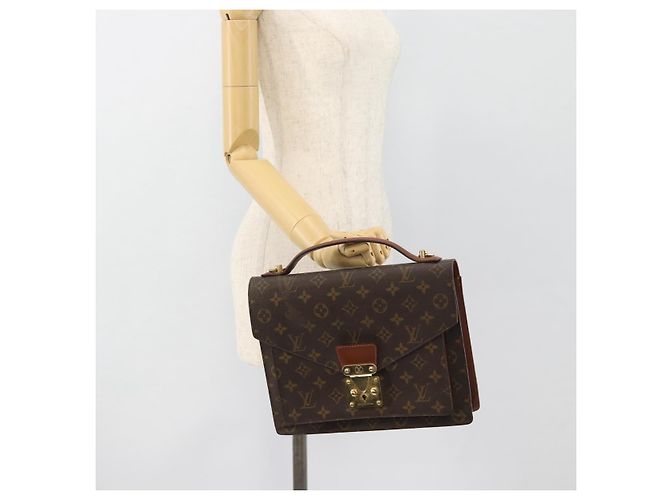 LOUIS VUITTON Borsa Monogram Monceau 28 M51185 LV Auth 181124 Monogramma - vista 26