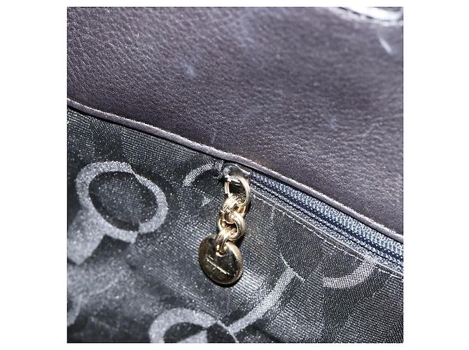 Borsa a mano Salvatore Ferragamo in pelle nera e oro Auth ka4450A Nero D'oro - vista 19