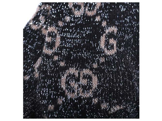 Gucci Lurex Stricksocken-Set mit GG-Monogramm Pink - Ansicht 5