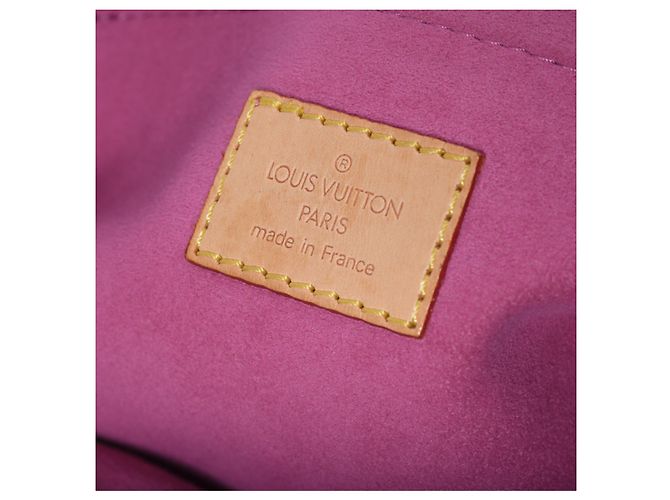 Borsa Louis Vuitton Neo Speedy Pink Monogram Denim Fuschia - vista 11