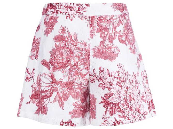 Max Mara Abito in cotone con eyelet floreale Max & Co Bianco - vista 13