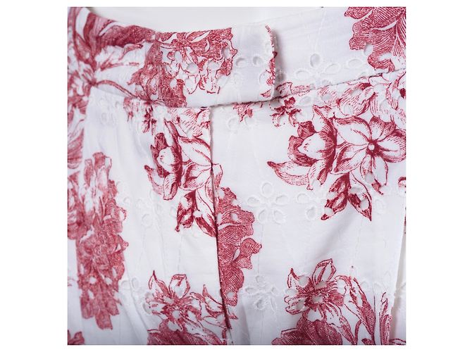 Max Mara Abito in cotone con eyelet floreale Max & Co Bianco - vista 15