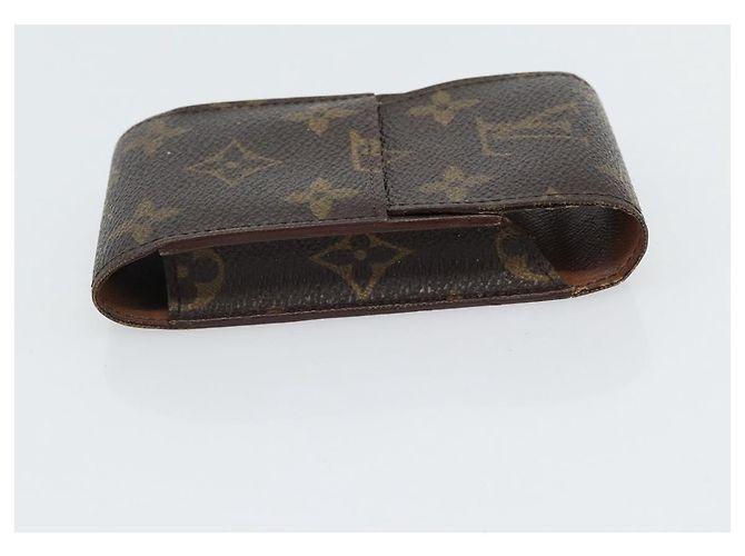 LOUIS VUITTON Monogram Damier Ebene Etui Cigarette Case 3 Set LV Auth BA12680 Monograma - vista 10