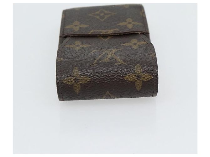 LOUIS VUITTON Monogram Damier Ebene Etui Cigarette Case 3 Set LV Auth BA12680 Monograma - vista 11