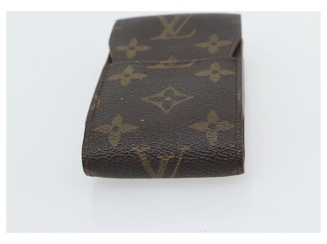LOUIS VUITTON Monogram Damier Ebene Etui Cigarette Case 3 Set LV Auth BA12680 Monograma - vista 12