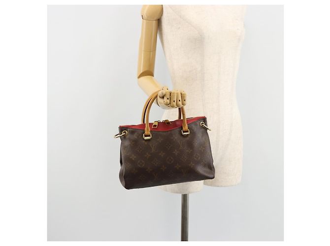 LOUIS VUITTON Borsa Monogram Palas BB 2way Slys M41241 LV Auth 180676 Monogramma - vista 23