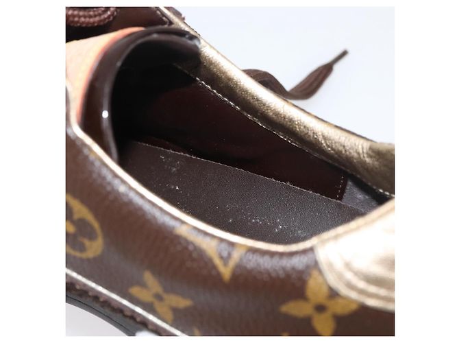 Mocassini LOUIS VUITTON Monogram LV Auth 179327A Monogramma - vista 17