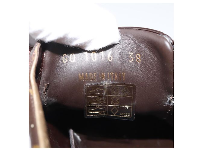 Mocassini LOUIS VUITTON Monogram LV Auth 179327A Monogramma - vista 20