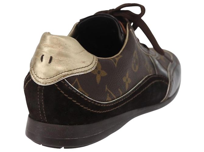 Mocassini LOUIS VUITTON Monogram LV Auth 179327A Monogramma - vista 3