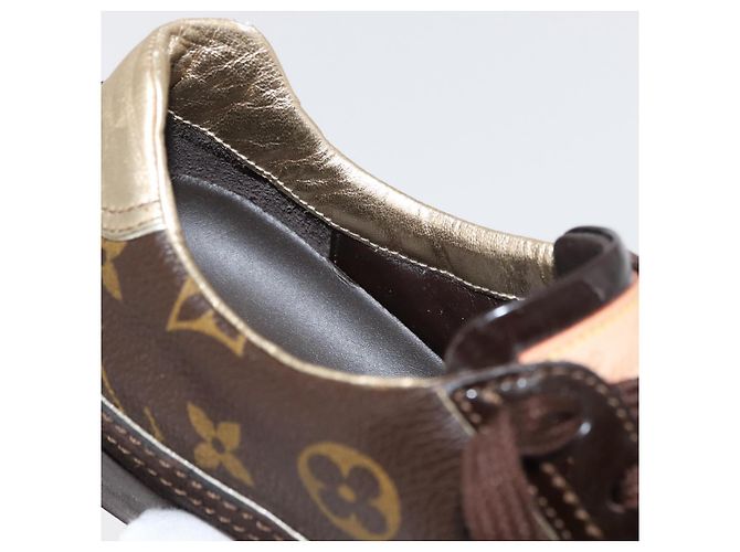 Mocassini LOUIS VUITTON Monogram LV Auth 179327A Monogramma - vista 35