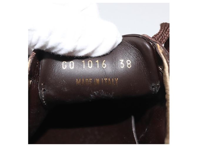 Mocassini LOUIS VUITTON Monogram LV Auth 179327A Monogramma - vista 39