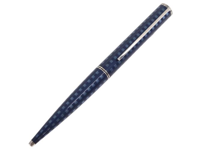 LOUIS VUITTON Jet Rack Set Pen metal Blue Gray LV Auth 140730 Marrone - vista 15