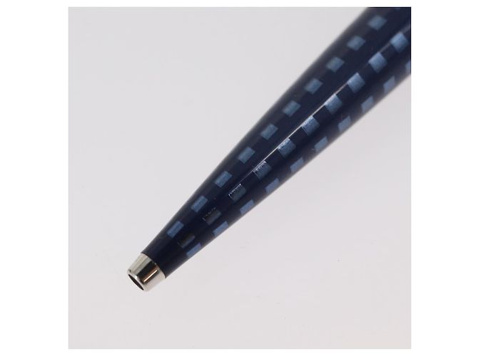 LOUIS VUITTON Jet Rack Set Pen metal Blue Gray LV Auth 140730 Marrone - vista 16