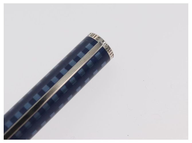 LOUIS VUITTON Jet Rack Set Pen metal Blue Gray LV Auth 140730 Marrone - vista 19