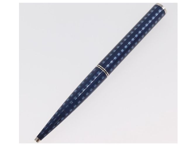 LOUIS VUITTON Jet Rack Set Pen metal Blue Gray LV Auth 140730 Marrone - vista 20