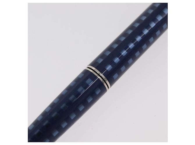 LOUIS VUITTON Jet Rack Set Pen metal Blue Gray LV Auth 140730 Marrone - vista 22