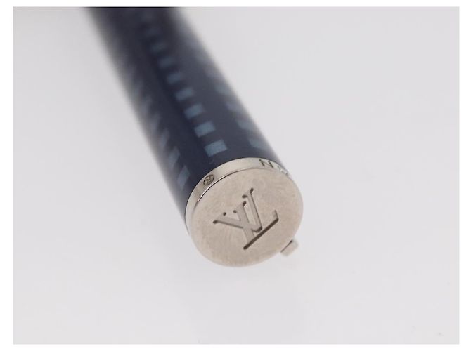 LOUIS VUITTON Jet Rack Set Pen metal Blue Gray LV Auth 140730 Marrone - vista 25