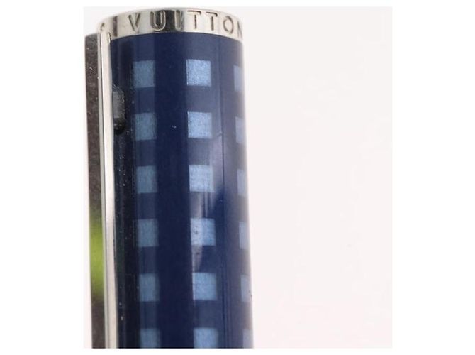 LOUIS VUITTON Jet Rack Set Pen metal Blue Gray LV Auth 140730 Marrone - vista 26
