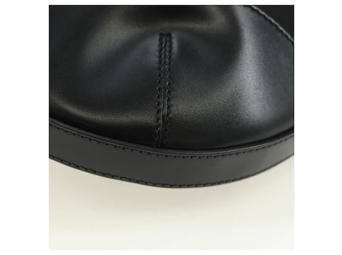 Borsa a tracolla PRADA Nylon Nero Argento Auth 179432SAV - vista 16