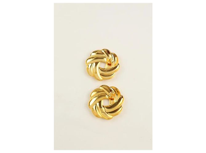 Autre Marque Goldene Ohrringe - Ansicht 2
