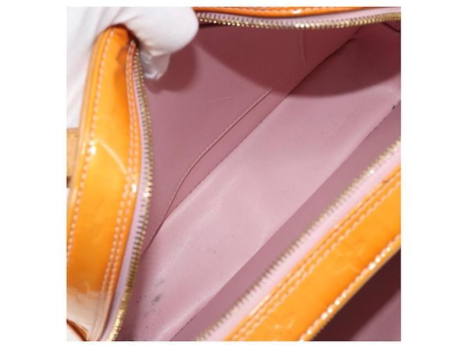 LOUIS VUITTON Zaino Vernis Marley Marshmallow Pink M91039 LV Auth BA12738 - vista 10