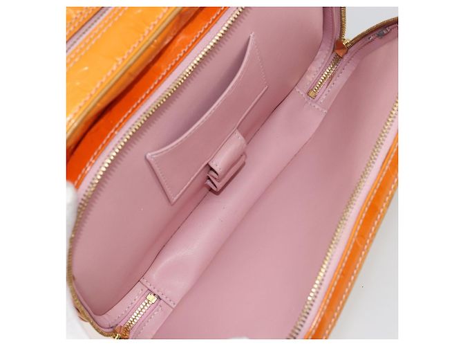 LOUIS VUITTON Zaino Vernis Marley Marshmallow Pink M91039 LV Auth BA12738 - vista 12