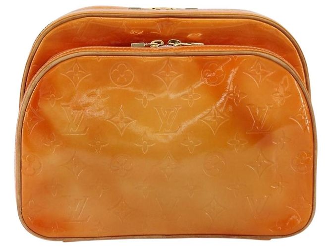 LOUIS VUITTON Zaino Vernis Marley Marshmallow Pink M91039 LV Auth BA12738 - vista 13