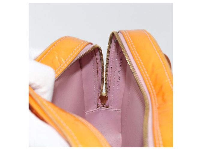 LOUIS VUITTON Zaino Vernis Marley Marshmallow Pink M91039 LV Auth BA12738 - vista 20