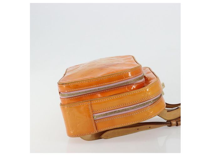 LOUIS VUITTON Zaino Vernis Marley Marshmallow Pink M91039 LV Auth BA12738 - vista 3