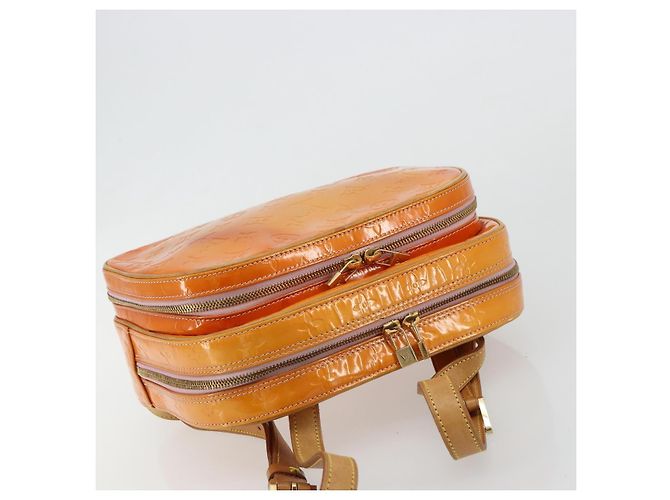 LOUIS VUITTON Zaino Vernis Marley Marshmallow Pink M91039 LV Auth BA12738 - vista 6